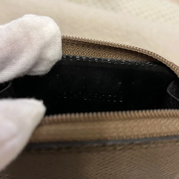 Gucci Gold Python Compact Coin Case Wallet - Picture 8 of 9